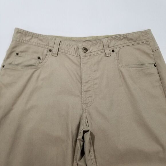 The North Face Pants Mens 38x32 Buckland MOAB Khaki Trail Hiking Workwear Canvas - Picture 3 of 15